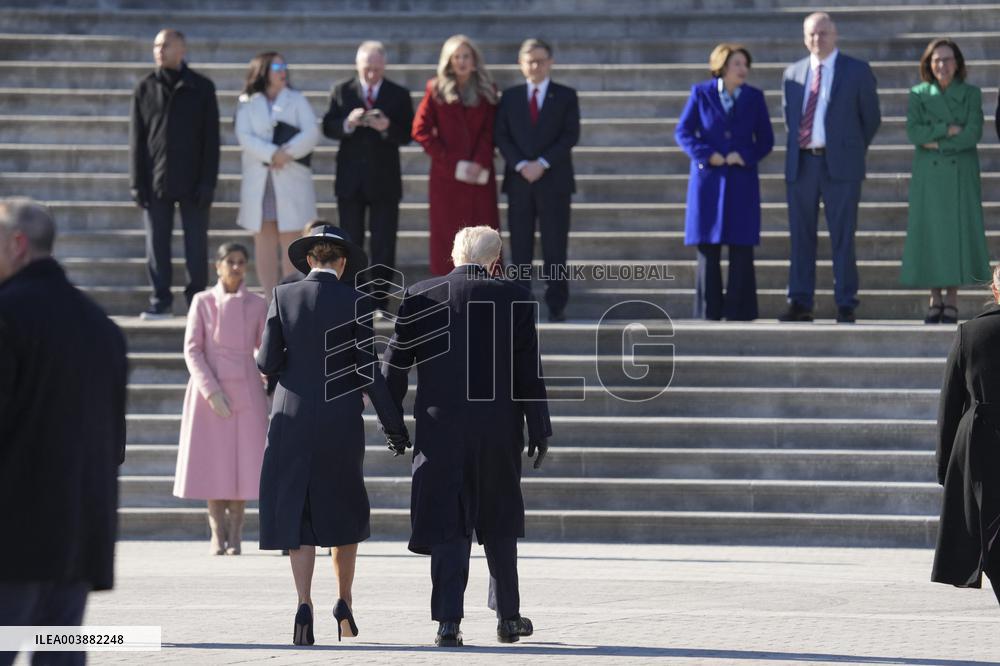 Farewell Ceremony To Biden And Harris - DC