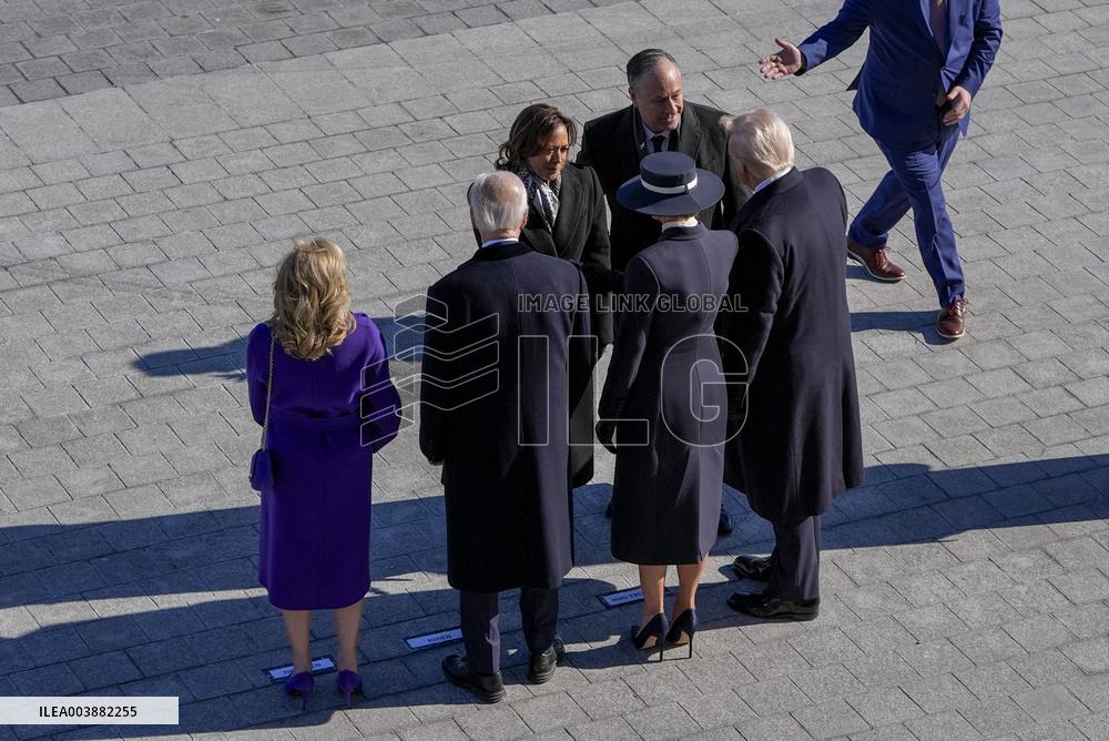 Farewell Ceremony To Biden And Harris - DC
