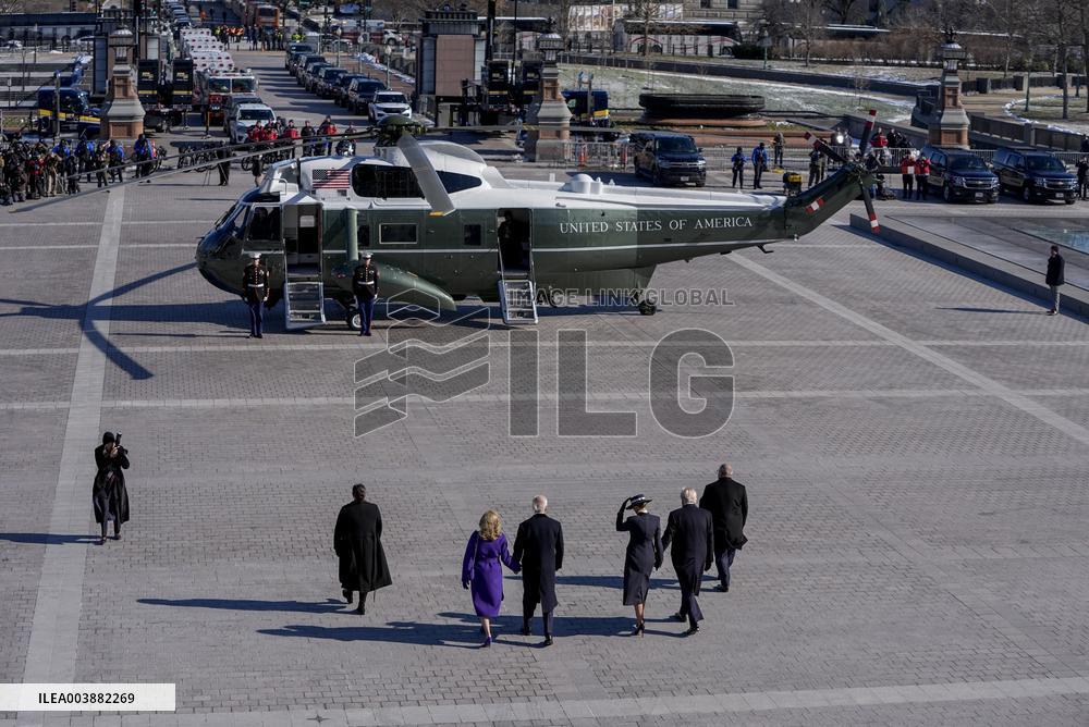 Farewell Ceremony To Biden And Harris - DC