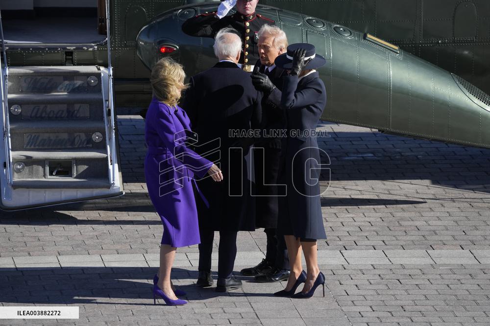 Farewell Ceremony To Biden And Harris - DC
