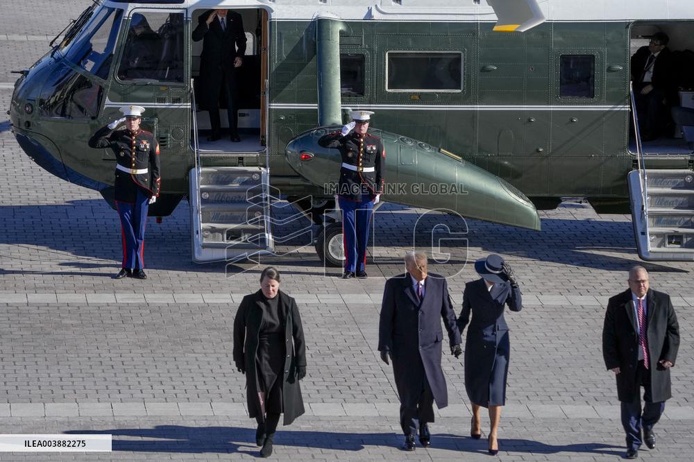 Farewell Ceremony To Biden And Harris - DC
