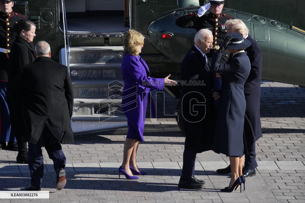 Farewell Ceremony To Biden And Harris - DC