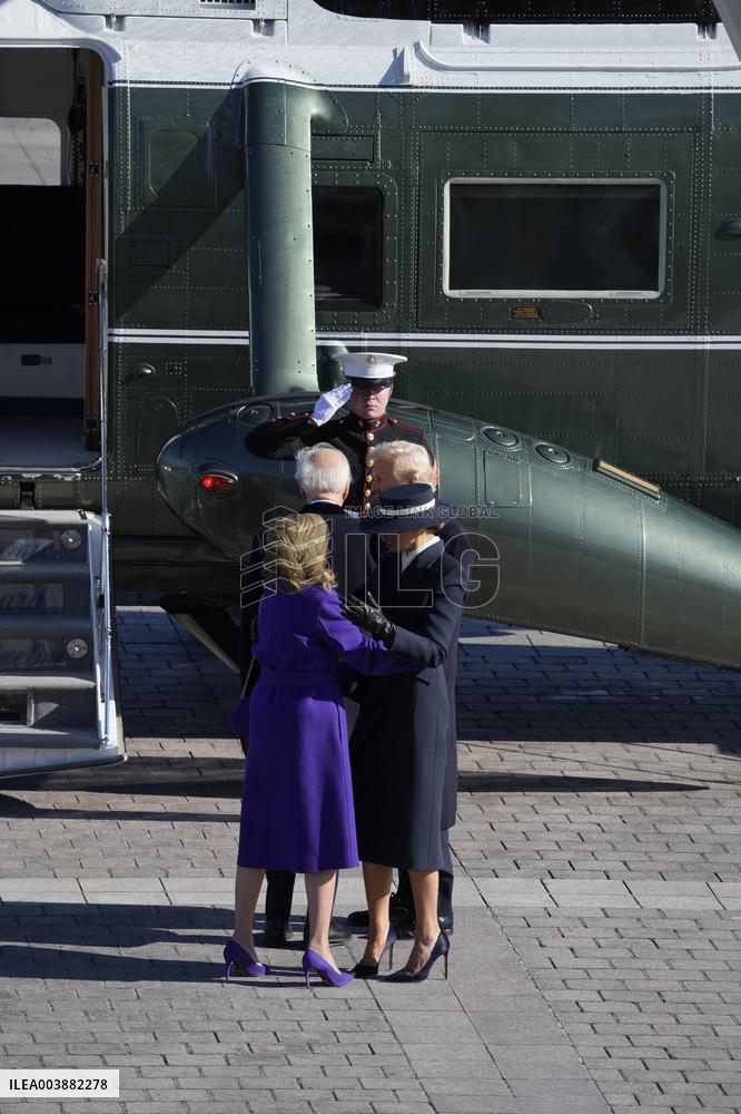 Farewell Ceremony To Biden And Harris - DC