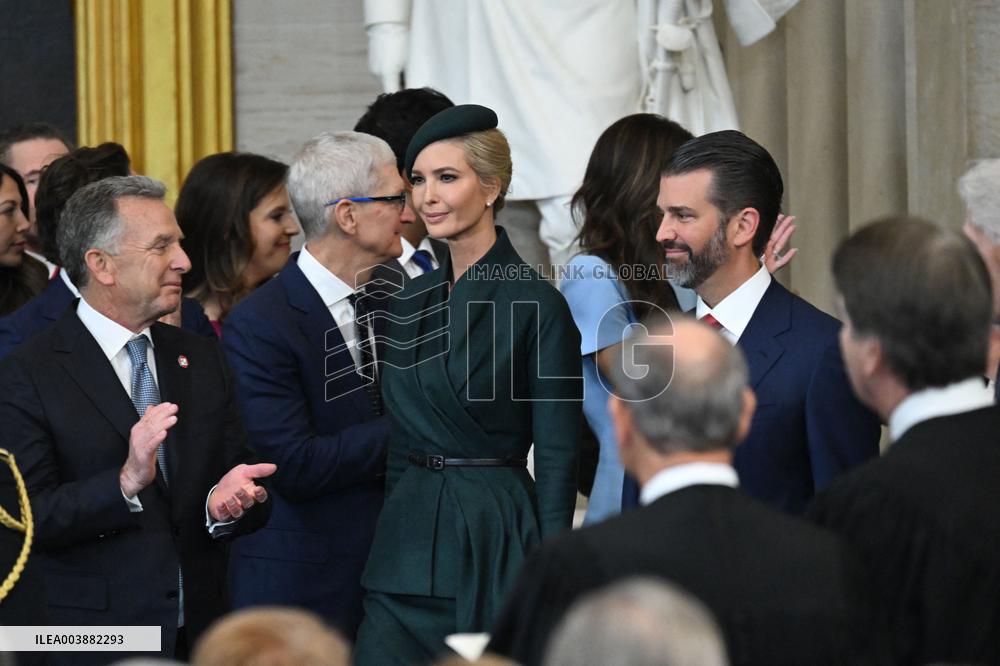 Trump Family Members At Presidential Inauguration - USA