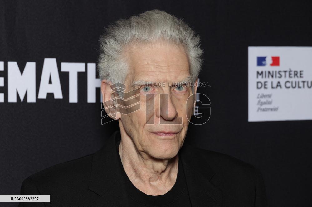 Les Linceuls - The Shrouds Paris Film Premiere