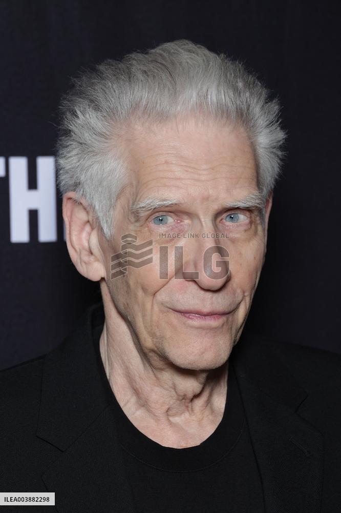 Les Linceuls - The Shrouds Paris Film Premiere