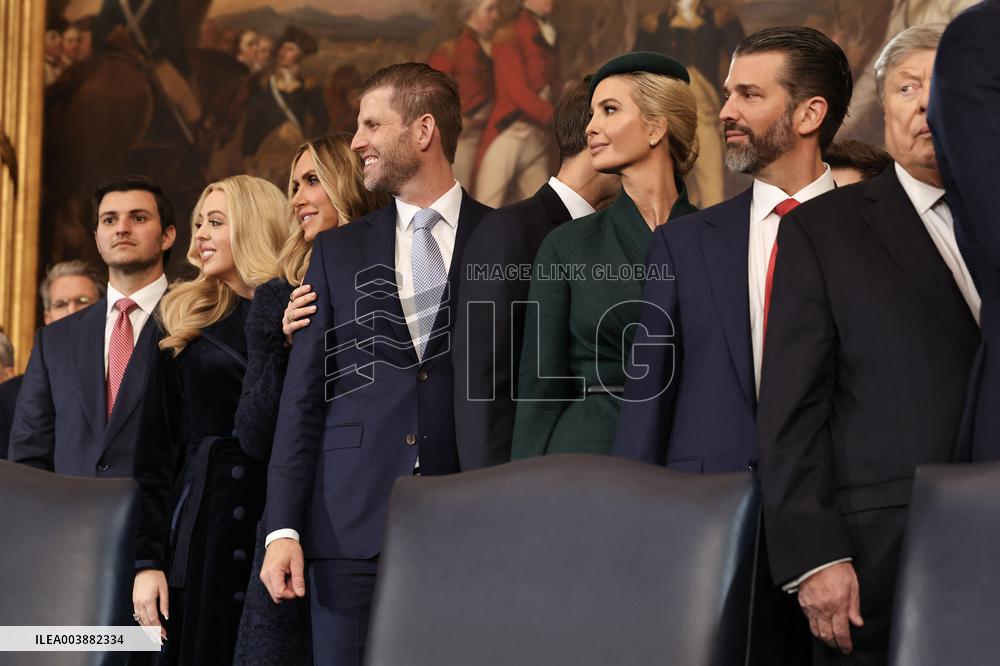 Trump Family Members At Presidential Inauguration - USA