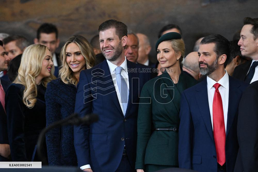 Trump Family Members At Presidential Inauguration - USA