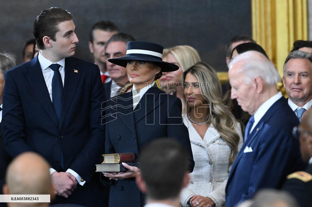 Trump Family Members At Presidential Inauguration - USA