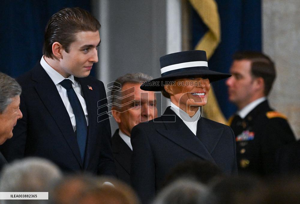 Trump Family Members At Presidential Inauguration - USA