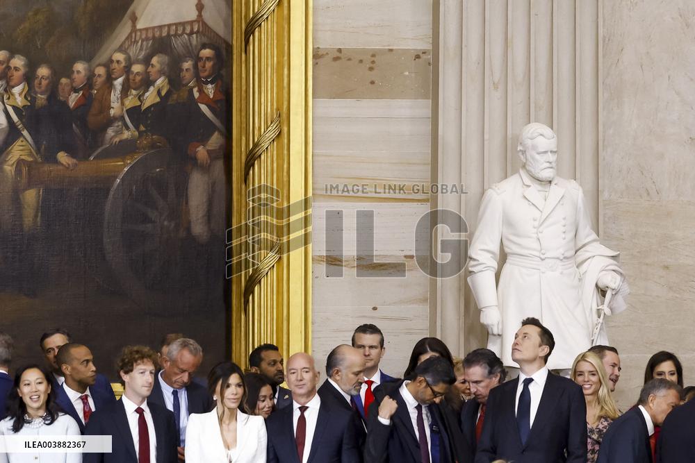 Guests At Donald Trump Presidential Inauguration - USA