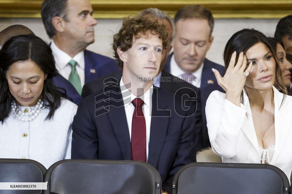 Guests At Donald Trump Presidential Inauguration - USA
