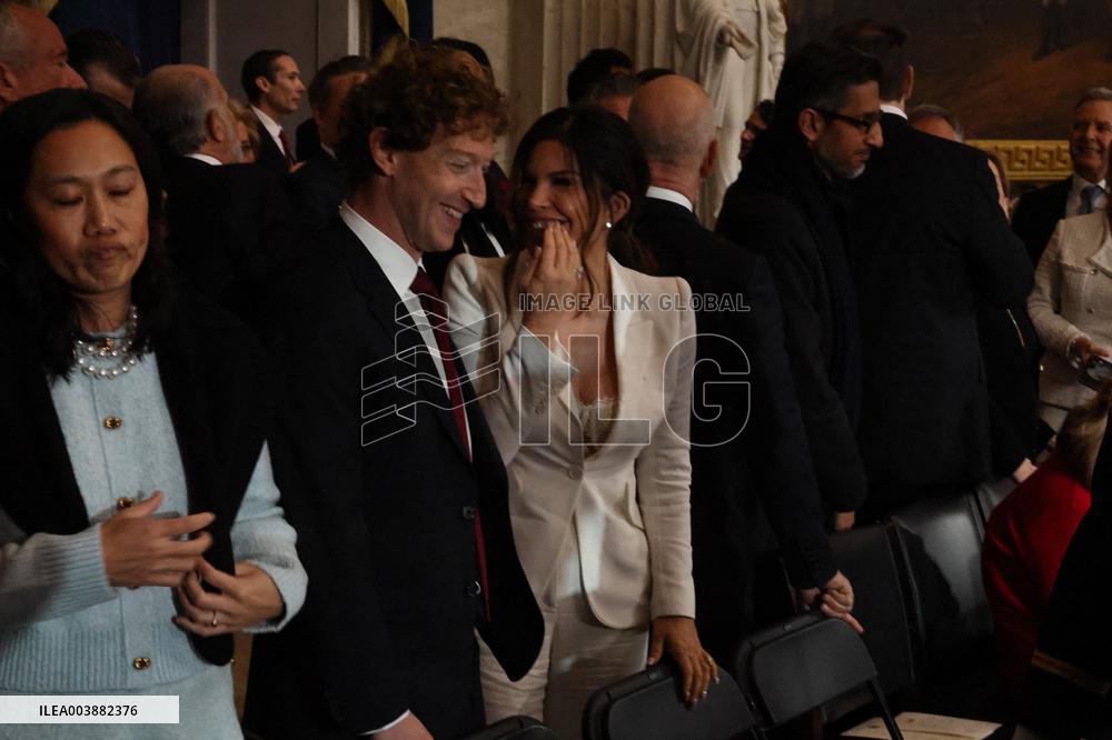 Guests At Donald Trump Presidential Inauguration - USA
