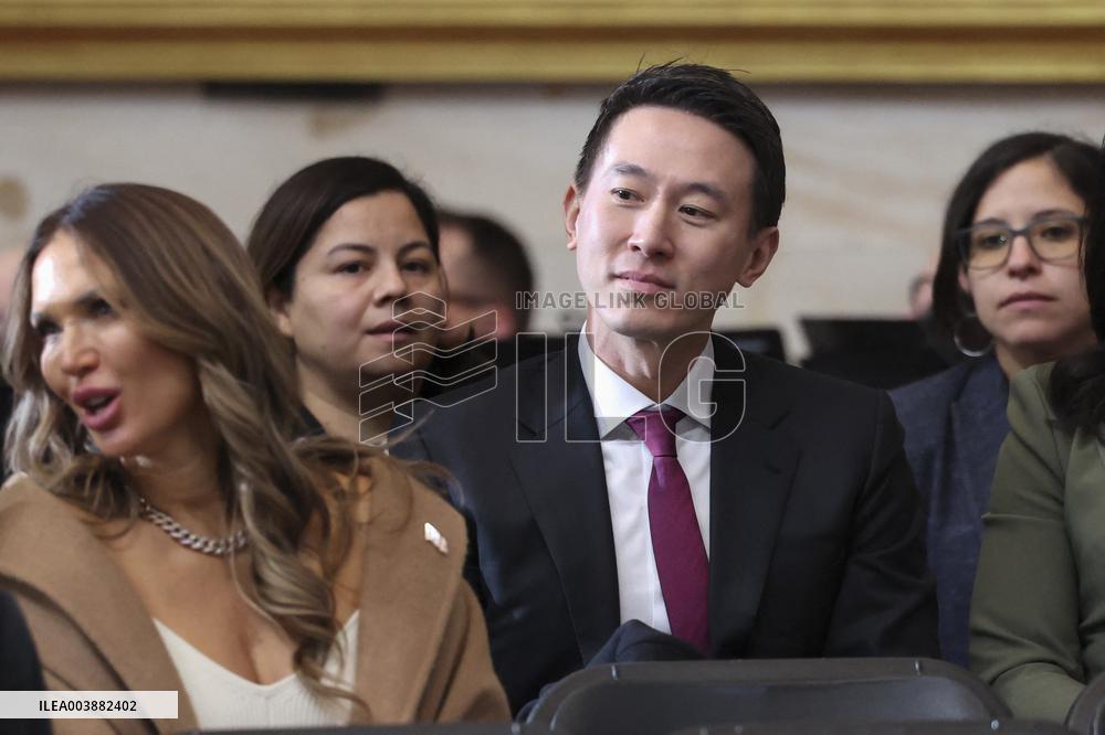 Guests At Donald Trump Presidential Inauguration - USA