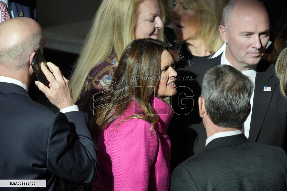 Guests At Donald Trump Presidential Inauguration - USA