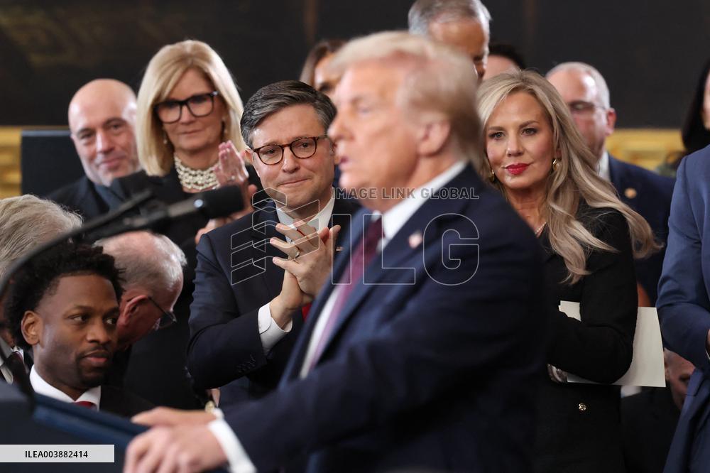 Guests At Donald Trump Presidential Inauguration - USA