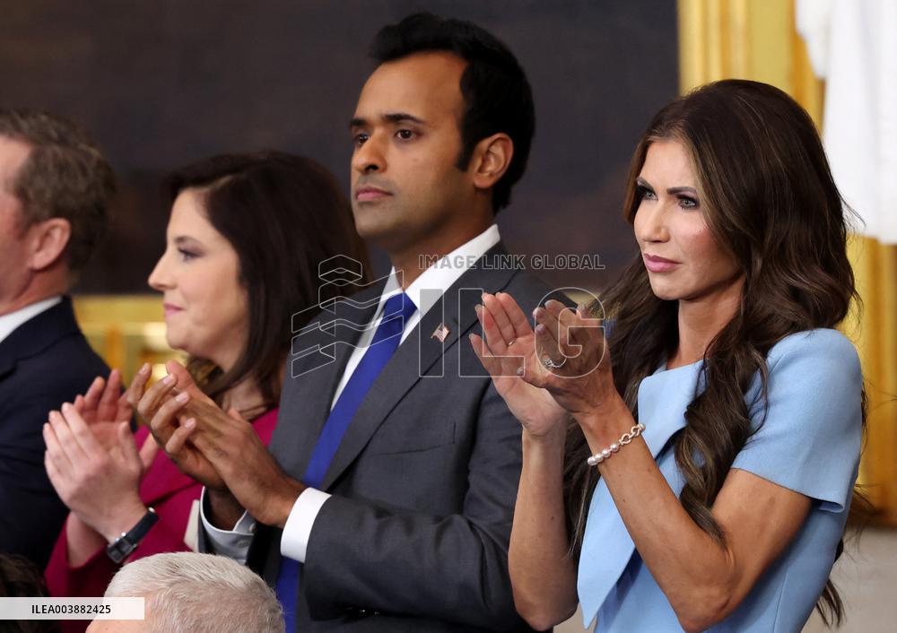 Guests At Donald Trump Presidential Inauguration - USA