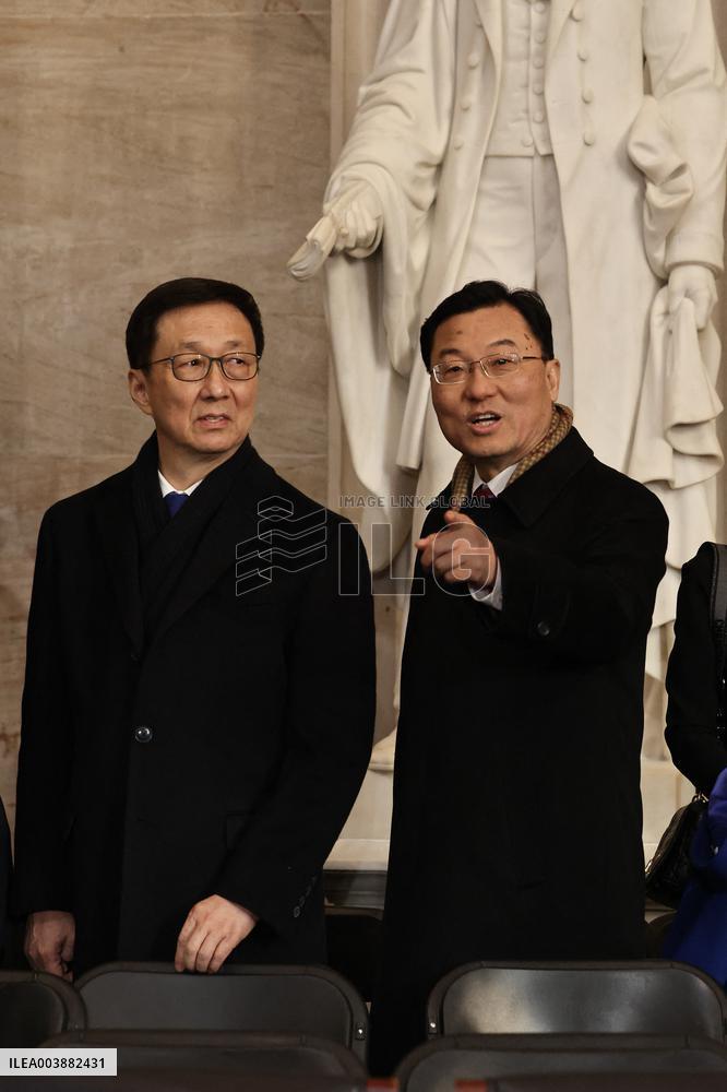 Guests At Donald Trump Presidential Inauguration - USA