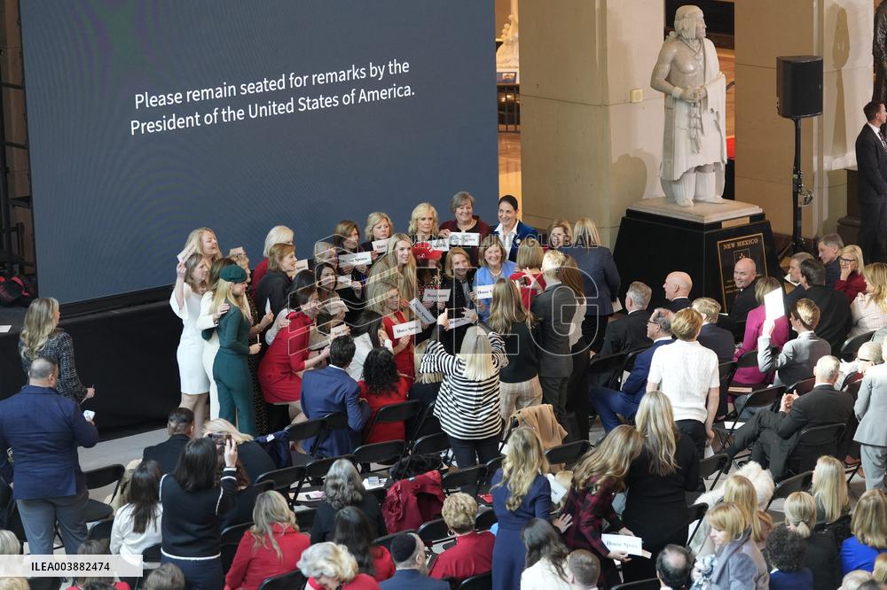 Guests At Donald Trump Presidential Inauguration - USA