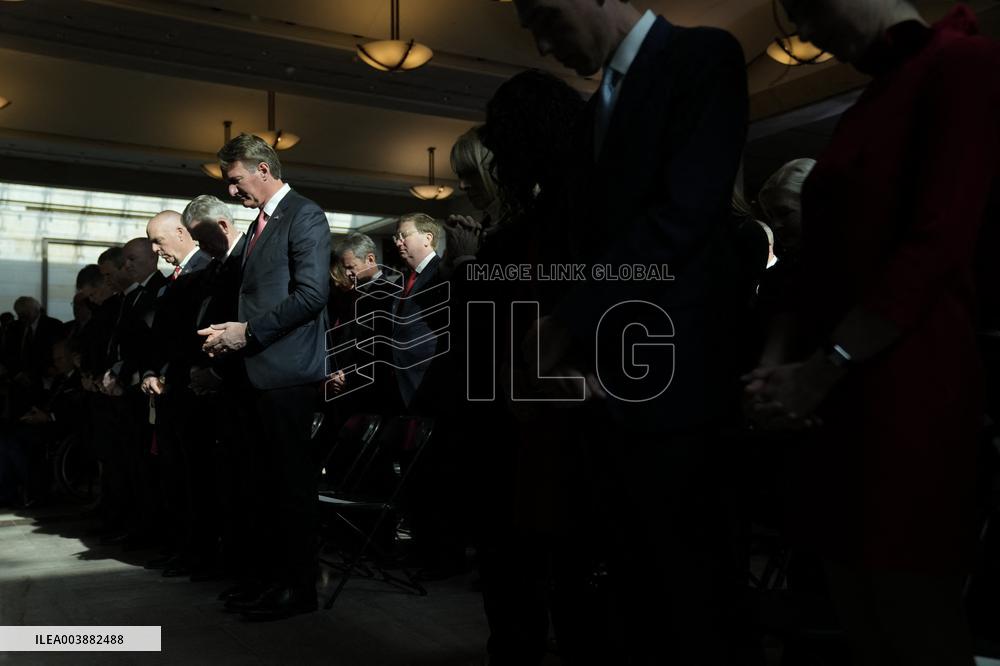 Guests At Donald Trump Presidential Inauguration - USA