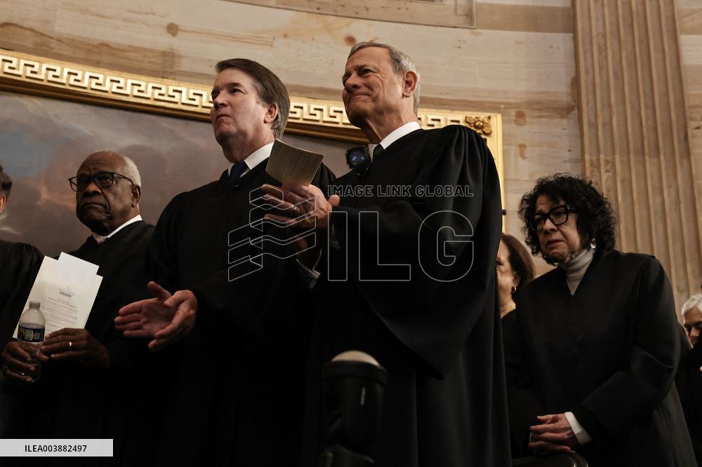 Guests At Donald Trump Presidential Inauguration - USA