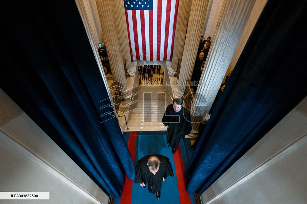 Guests At Donald Trump Presidential Inauguration - USA