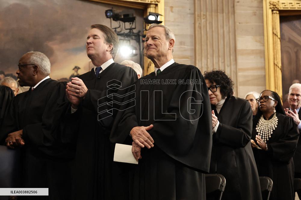 Guests At Donald Trump Presidential Inauguration - USA