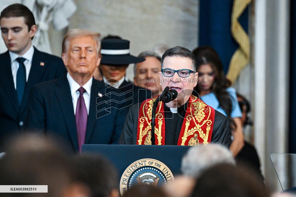 Guests At Donald Trump Presidential Inauguration - USA