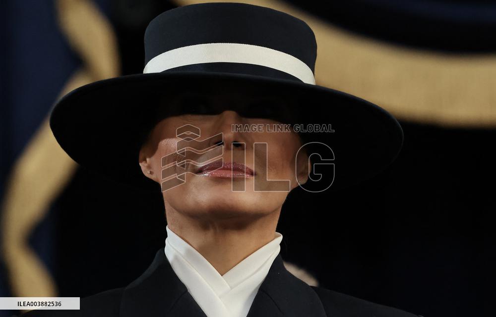 First Lady Melania Trump At Presidential Inauguration - USA