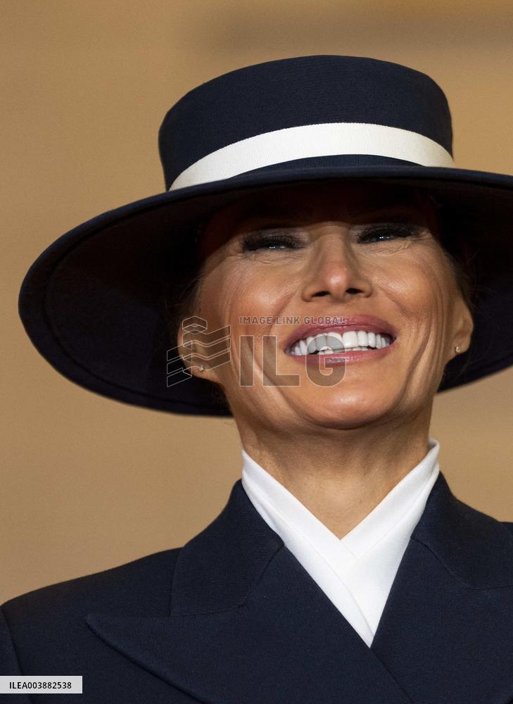First Lady Melania Trump At Presidential Inauguration - USA