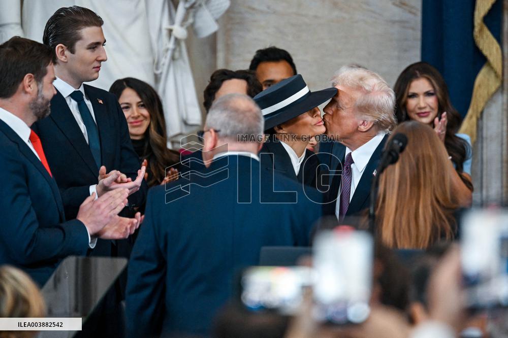 First Lady Melania Trump At Presidential Inauguration - USA