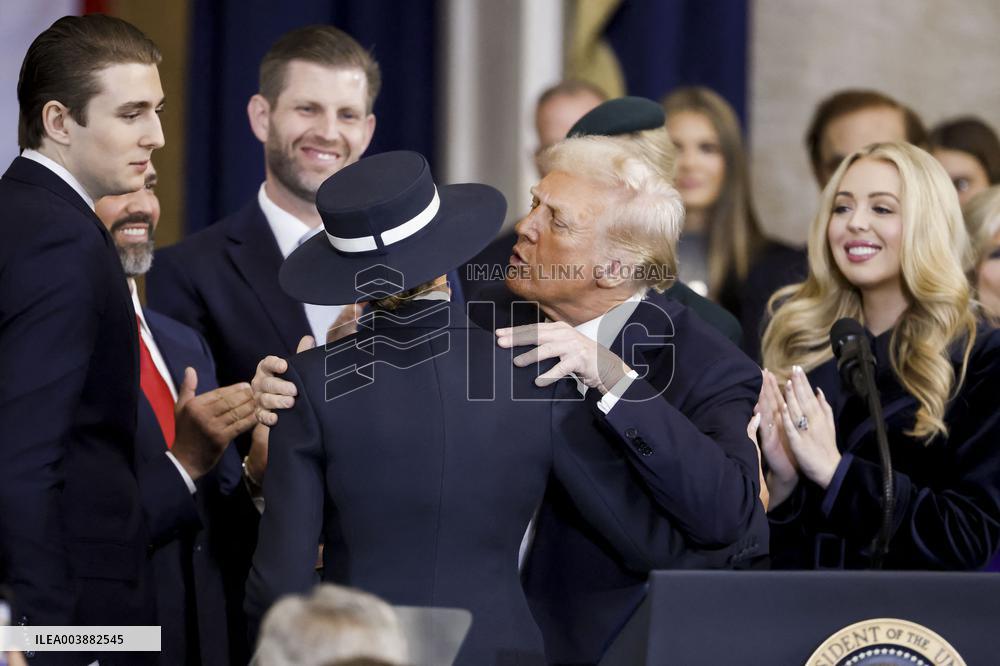 First Lady Melania Trump At Presidential Inauguration - USA