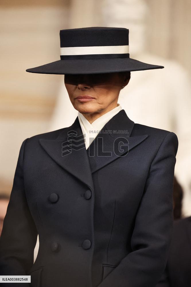 First Lady Melania Trump At Presidential Inauguration - USA