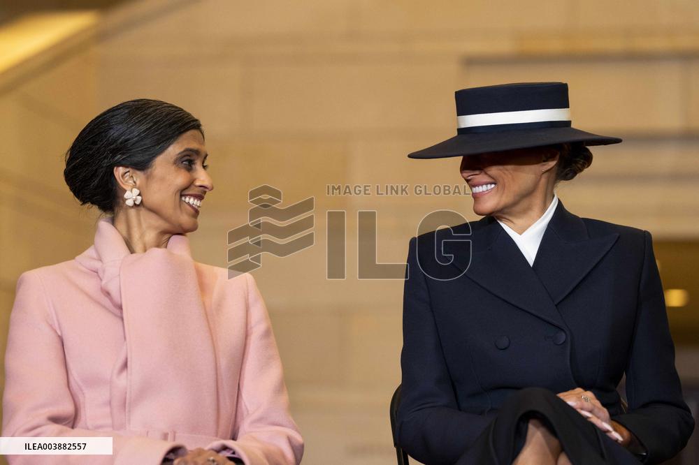 First Lady Melania Trump At Presidential Inauguration - USA