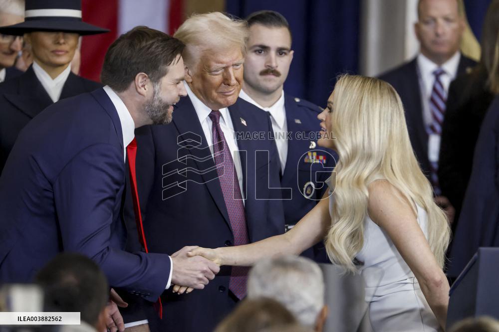 Carrie Underwood Performs At Trump Presidential Inauguration - USA