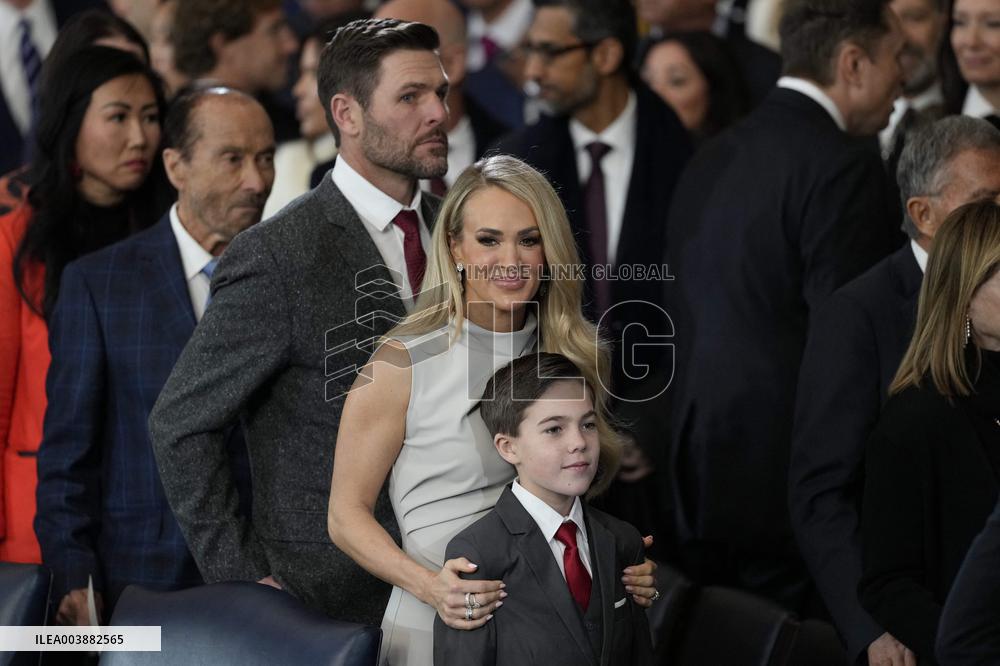 Carrie Underwood Performs At Trump Presidential Inauguration - USA