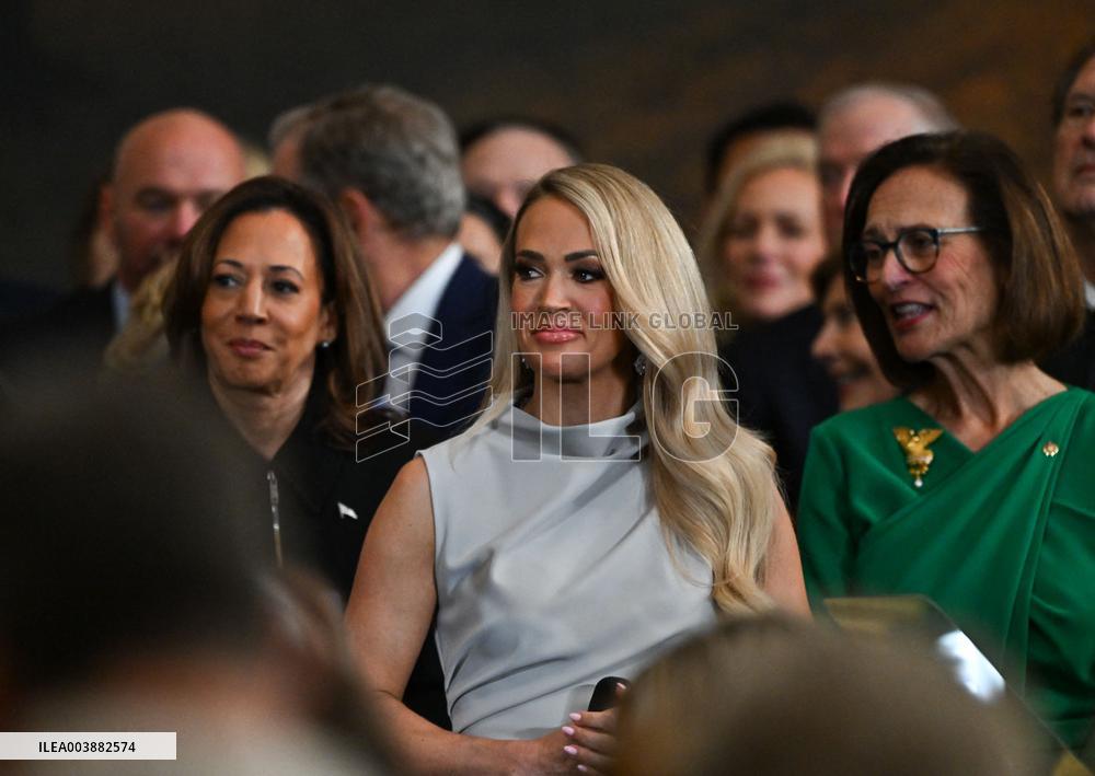 Carrie Underwood Performs At Trump Presidential Inauguration - USA