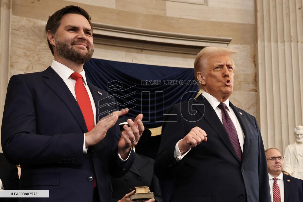 President Trump And VP JD Vance At Presidential Inauguration - USA