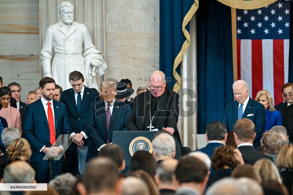 President Trump And VP JD Vance At Presidential Inauguration - USA