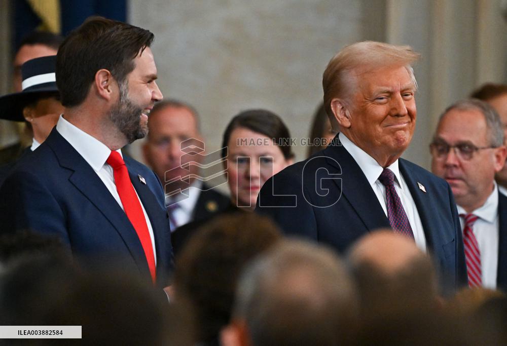 President Trump And VP JD Vance At Presidential Inauguration - USA