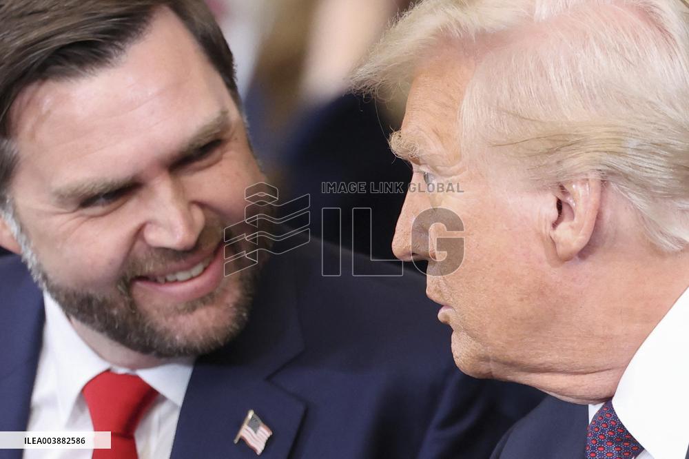 President Trump And VP JD Vance At Presidential Inauguration - USA
