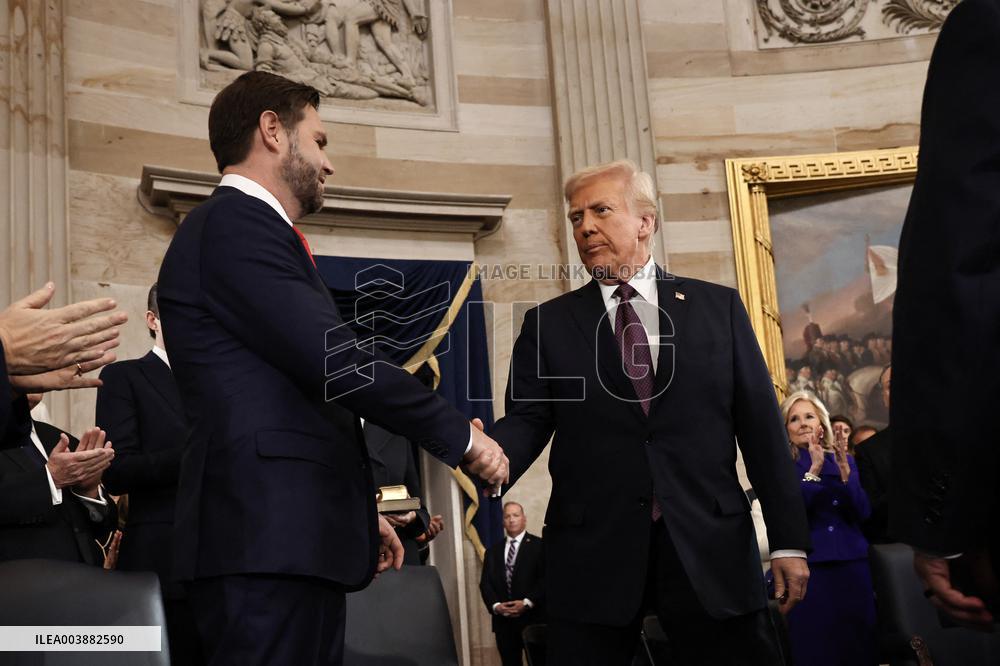 President Trump And VP JD Vance At Presidential Inauguration - USA
