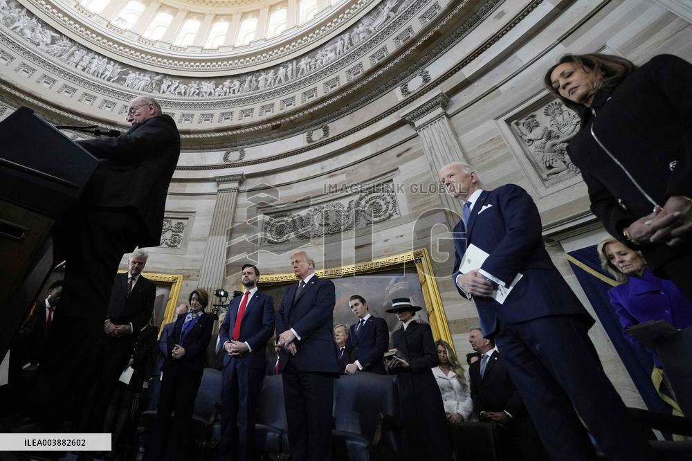 President Trump And VP JD Vance At Presidential Inauguration - USA