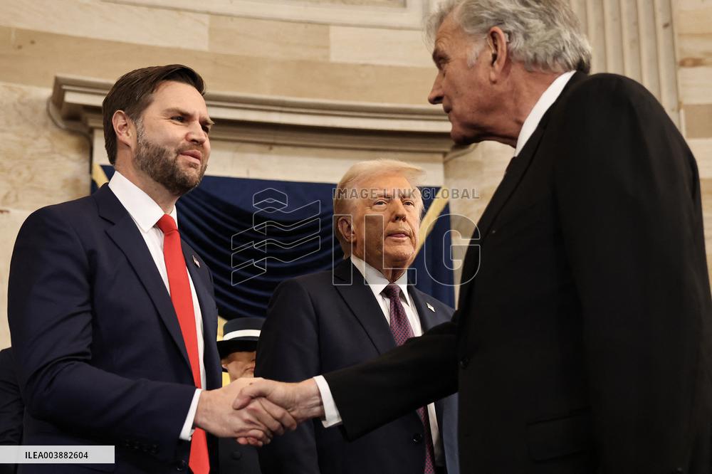 President Trump And VP JD Vance At Presidential Inauguration - USA