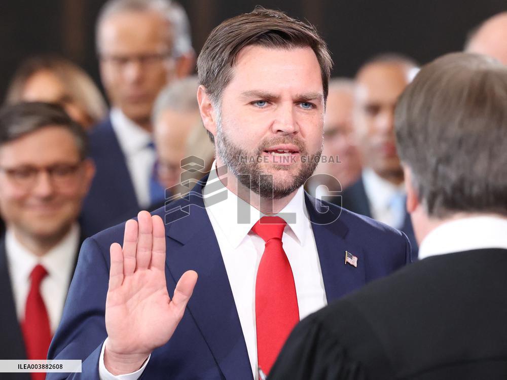 President Trump And VP JD Vance At Presidential Inauguration - USA