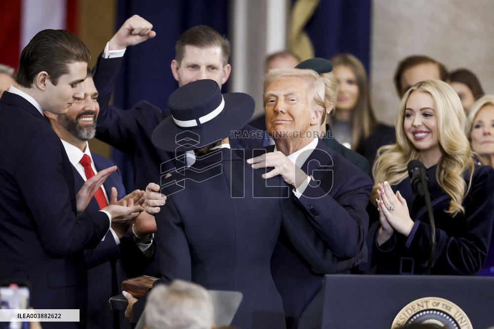 President Trump And VP JD Vance At Presidential Inauguration - USA