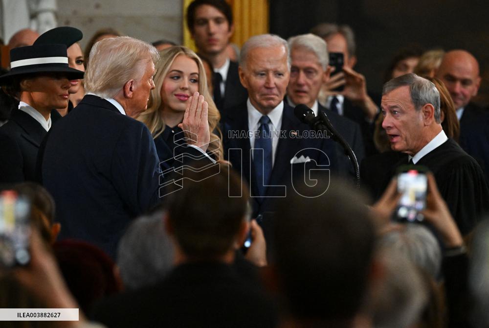 President Trump And VP JD Vance At Presidential Inauguration - USA