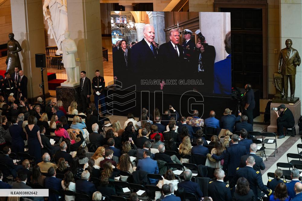 President Trump And VP JD Vance At Presidential Inauguration - USA