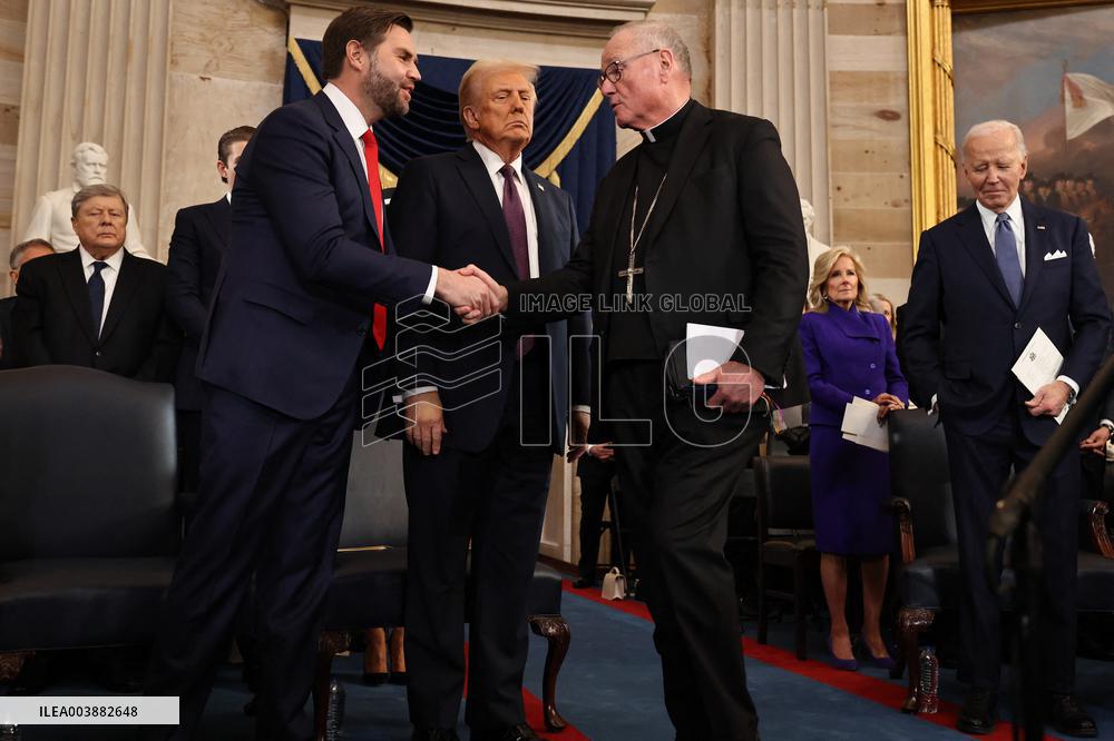 President Trump And VP JD Vance At Presidential Inauguration - USA