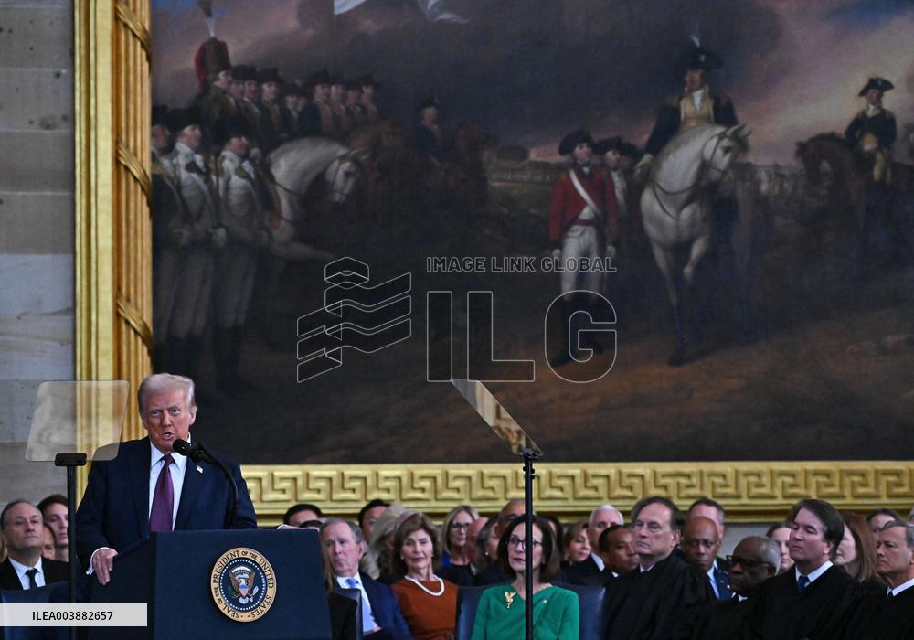 President Trump And VP JD Vance At Presidential Inauguration - USA